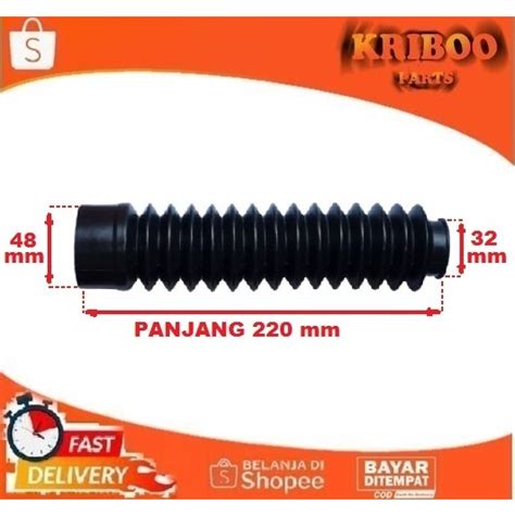 Jual Karet Pelindung Tutup Shock Shok Kawasaki Klx Klx Asli