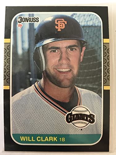 Will Clark S Best Baseball Cards