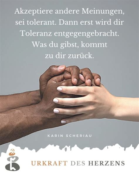 Toleranz Urkraft Des Herzens