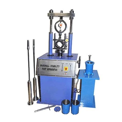 Color Coated Mild Steel Marshall Stability Test Apparatus For Bitumen