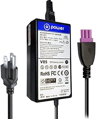 T Power 32v Charger For Hp Photosmart D110a Scanjet Enterprise 5000 7000 Series S2