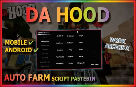 Roblox Da Hood Modded Script Pastebin