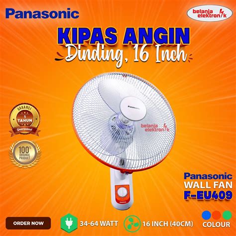 Jual KIPAS ANGIN DINDING WALL FAN 16 INCH PANASONIC F EU409 Shopee