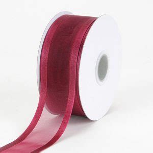 Satin Edged Nylon Organza Ribbon Ribbon Manufacturers