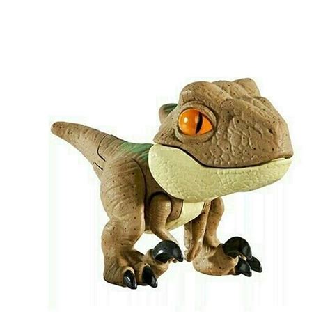 Jw Mattel Jurassic World Snap Squad Mini Dinosaurios Velociraptor