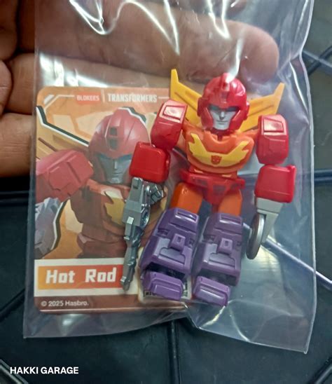 HASBRO BLOKEES TRANSFORMERS HOT ROD Hobbies Toys Toys Games On Carousell