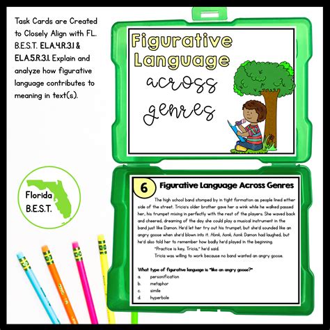 Figurative Language Friendly Rubric 4th Grade 7