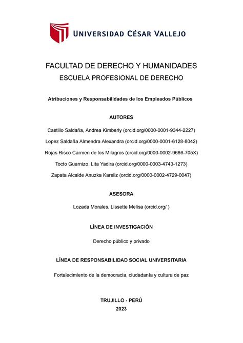 Ensayo Derecho Administrativo Facultad De Derecho Y Humanidades