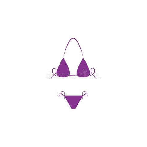 Bikini Icon Stock Vector Illustration Of Textile Body