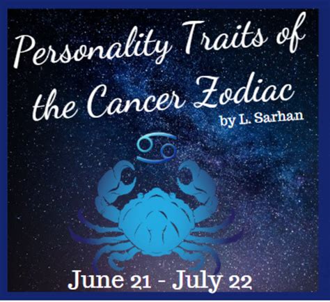 Personality Traits of the Cancer Zodiac Sign - HubPages