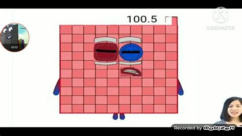 Numberblocks Band Halves 1 5 To 100 5 5 5 Youtube