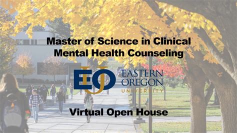 MS Clinical Mental Health Counseling | Online MS CMHC | EOU