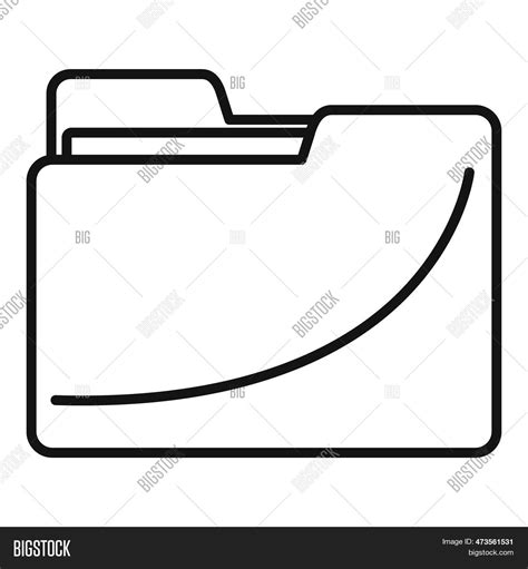 Work Folder Icon. Image & Photo (Free Trial) | Bigstock