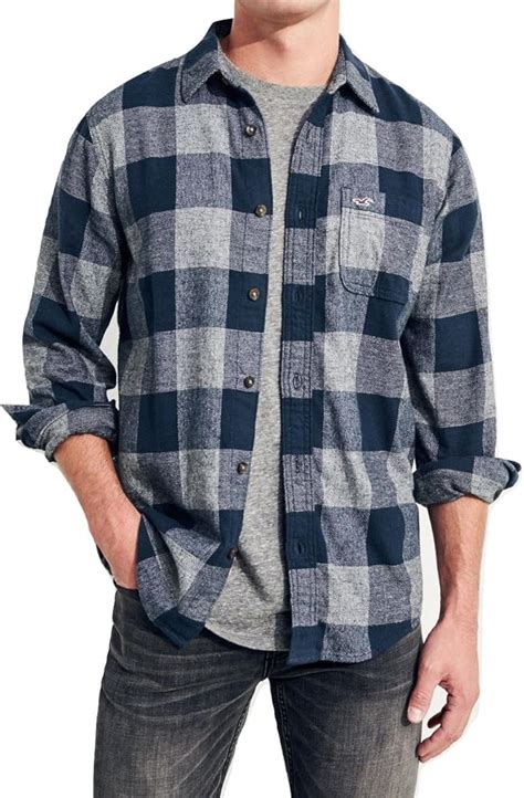 Venta Camisas Hollister Hombre Manga Larga En Stock