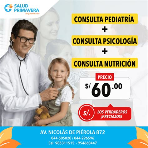 Promociones SALUD PRIMAVERA Centro De Salud