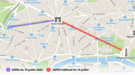 Défilé militaire du 14 juillet les JO de Paris 2024 privent le