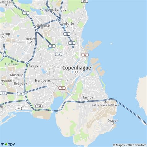 Plan Copenhague Carte De Copenhague Et Infos Pratiques