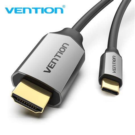 Vention Type C To Hdmi Cable K Hdmi Converter Usb C Hdmi Cable