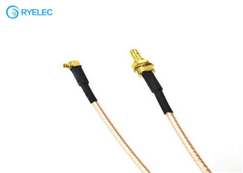 RG316/ U RF Cable Assemblies , Coaxial Cable Assemblies Mmcx To Smb ...