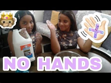 NOT MY HANDS SLIME CHALLENGE TWIN VS TWIN YouTube