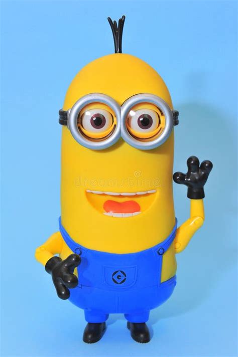 Funny Kevin Minion - Happy Salute Editorial Photography - Image of ...