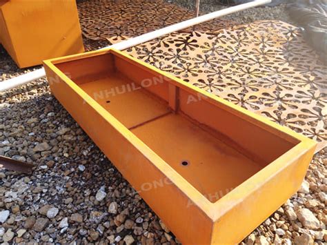 AHL Steel Corten Steel Planters Box For Home Garden AHL Corten Steel