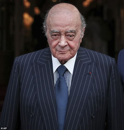 Mohamed Al Fayed Tried To Forcefully Kiss Fulham Ladies Captain On Two Occasions Daily Mail