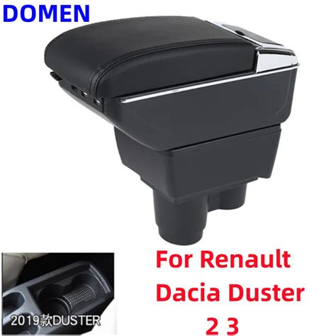 For Renault Dacia Duster 2 3 Ⅱ Ⅲ Armrest Box For Renault Duster 2018