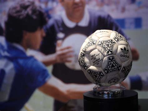 The 'Hand of God' soccer ball punched by Diego Maradona is up for ...