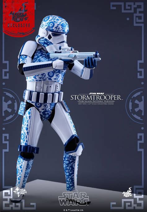 Toyhaven Hot Toys Star Wars Th Scale Stormtrooper Inch Action Figure Porcelain Pattern