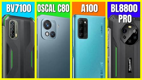 Blackview Oscal C80 Vs Blackview A100 Vs Blackview BV7100 Vs Blackview