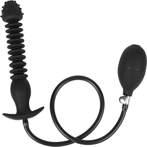Tapón Anal Inflable De Silicona Expandible Tapón Anal Inflable Suave Con Válvula De Liberación