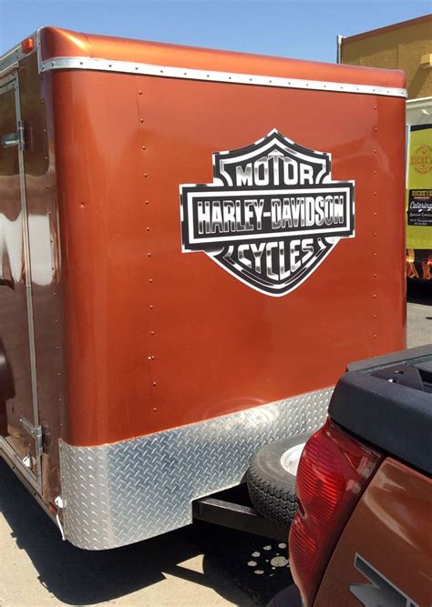 Harley Davidson Trailer Decals - Harley Davidson