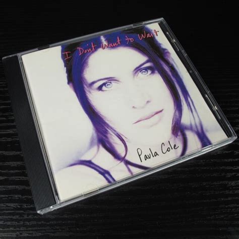 Paula Cole I Don T Want To Wait Japan Cd Single Tracks Wpcr