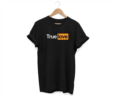 True Love Porn T Shirt Adult Unisex