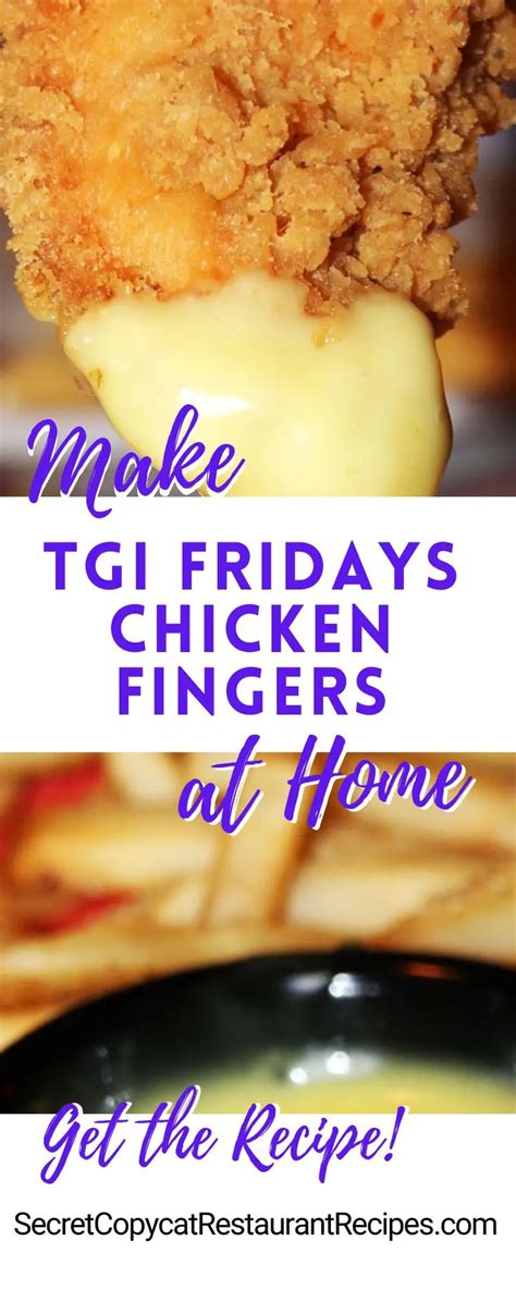 TGI Fridays Chicken Fingers Recipe - Secret Copycat Restaurant Recipes ...