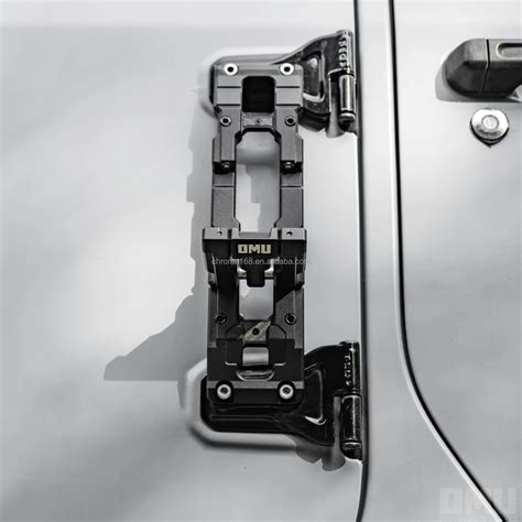 Omu Door Hinge Step For Jeep Wrangler Jk Jl Jt Aluminum Folding Hinge