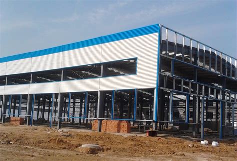 Light Steel Construction China PEB Prefabricated Workshop Large Span