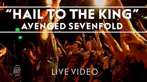 Avenged Sevenfold Hail To The King Kroq Fright Night Live Youtube