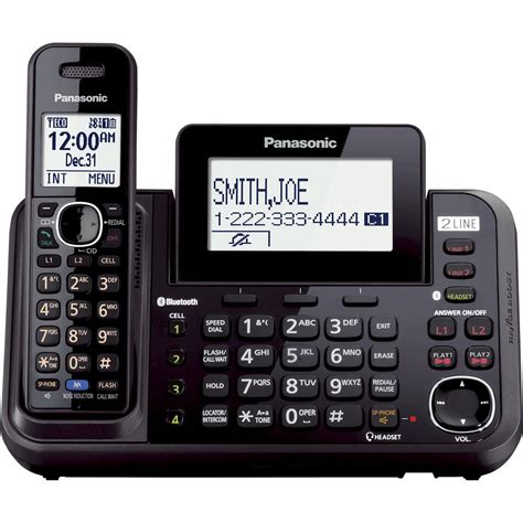 Panasonic Cordless Phone With Answering Machine Handsets Kx