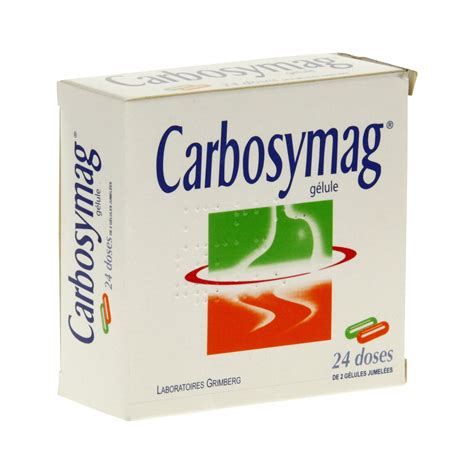 Carbosymag Boîte De 24 Gélules Grimberg Médicament Conseil