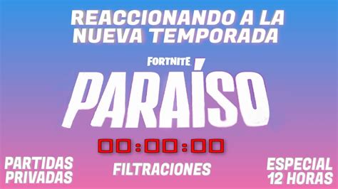 Esperando La Nueva Temporada De Fortnite Partidas Privadas