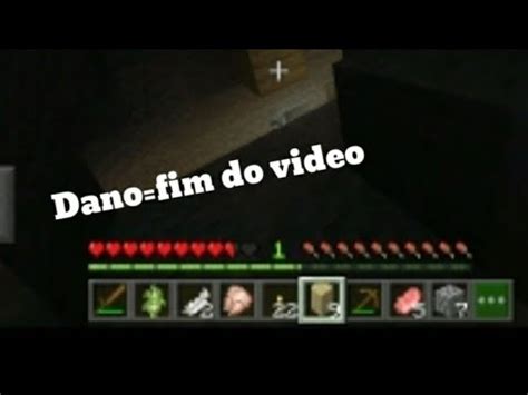 Minecraft Mas Se Eu Tomar Dano O V Deo Acaba Youtube