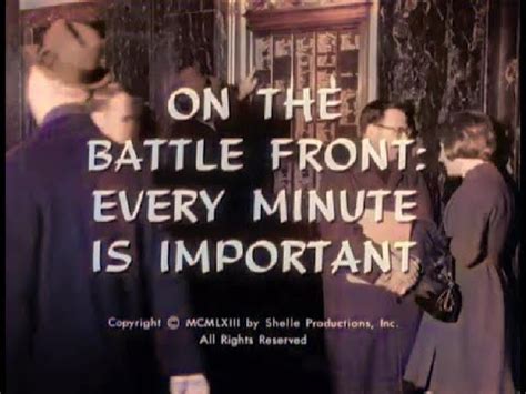 Naked City S E On The Battle Front Every Minute Is Important Colorized Youtube