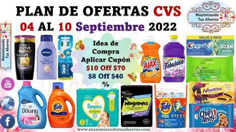 Plan De Ofertas CVS 9 4 22 Al 9 10 22 YouTube