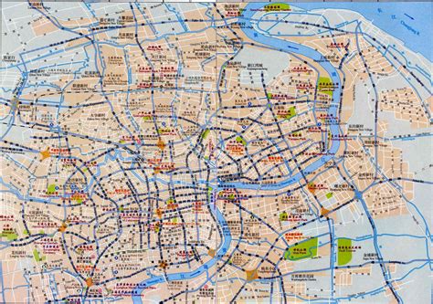 Maps of Shanghai