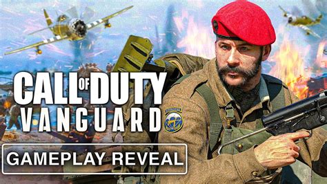 Official Call Of Duty Vanguard Multiplayer Gameplay Reveal Cod Vanguard Gameplay Youtube