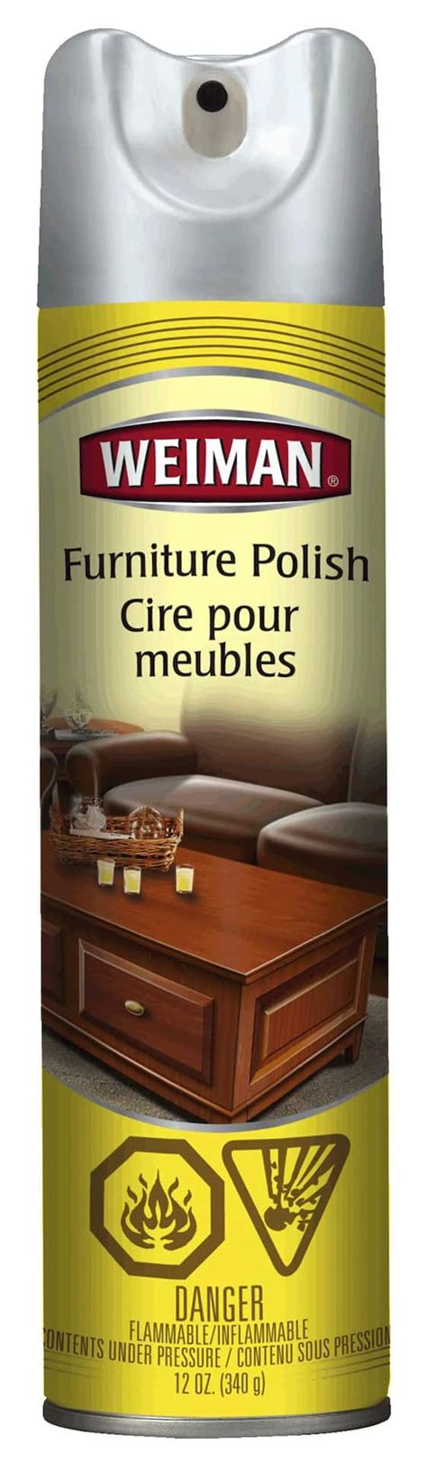 Weiman Furniture Polish With Lemon Oil Canadian Tire