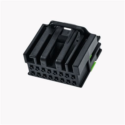 Two Row Pin Female Connector Black Uju Electronics