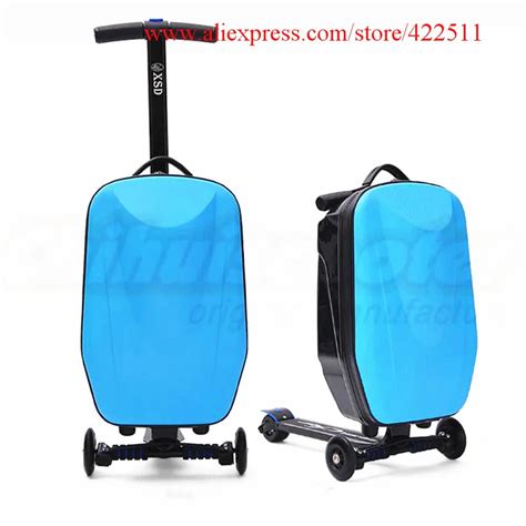 Neue 21 Roller Gep Ck 21 Zoll Koffer Roller PC Reise Trolley Scooter